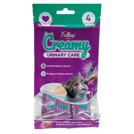 Fellini Creamy Urinary Care Pato y Cranberry 4 Unidades