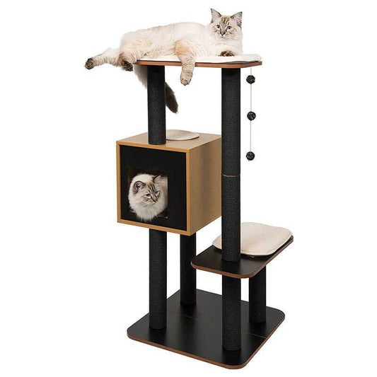 CATIT VESPER HIGH BASE NEGRO