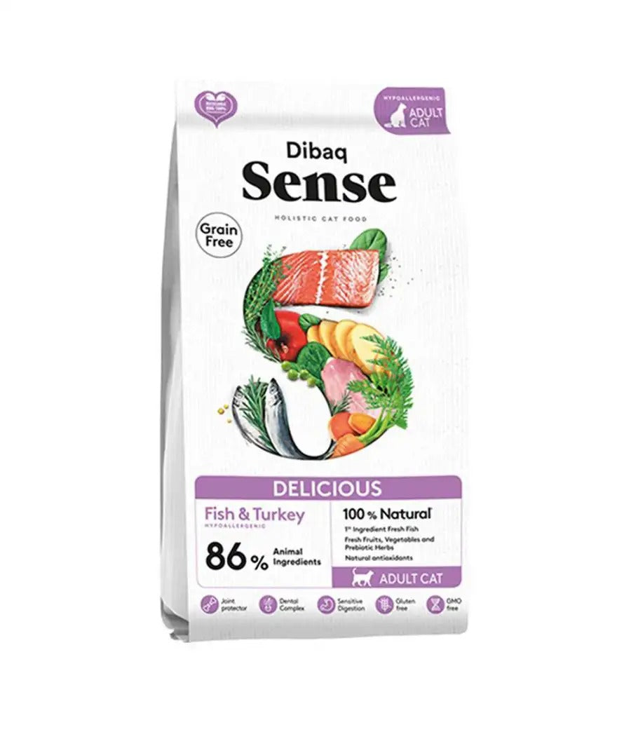 SENSE PAVO PESCADO 6 KILOS