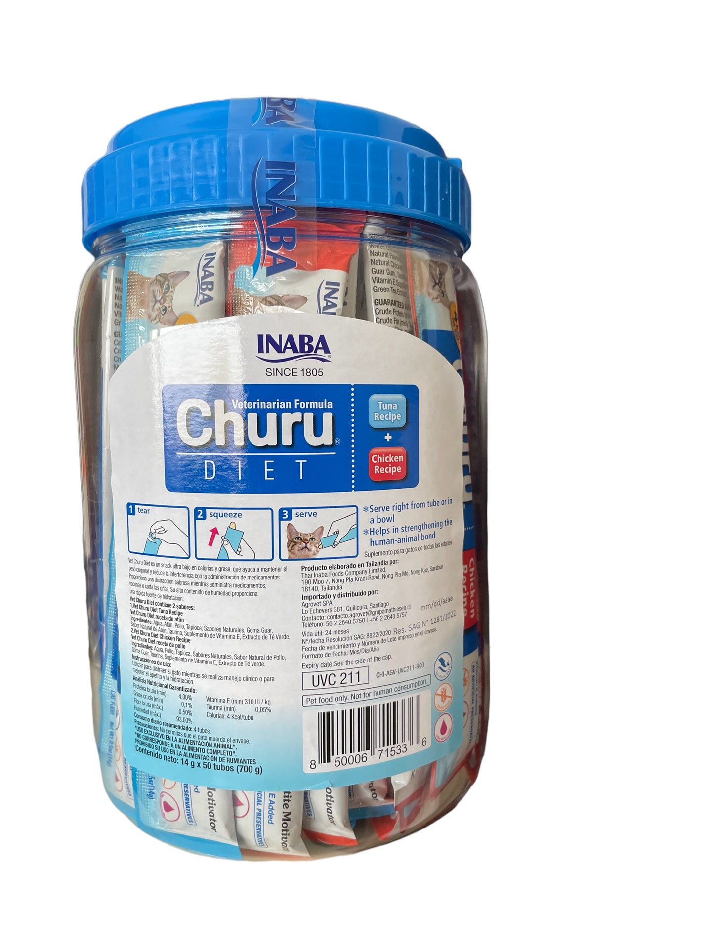 CHURU DIET 50 UN